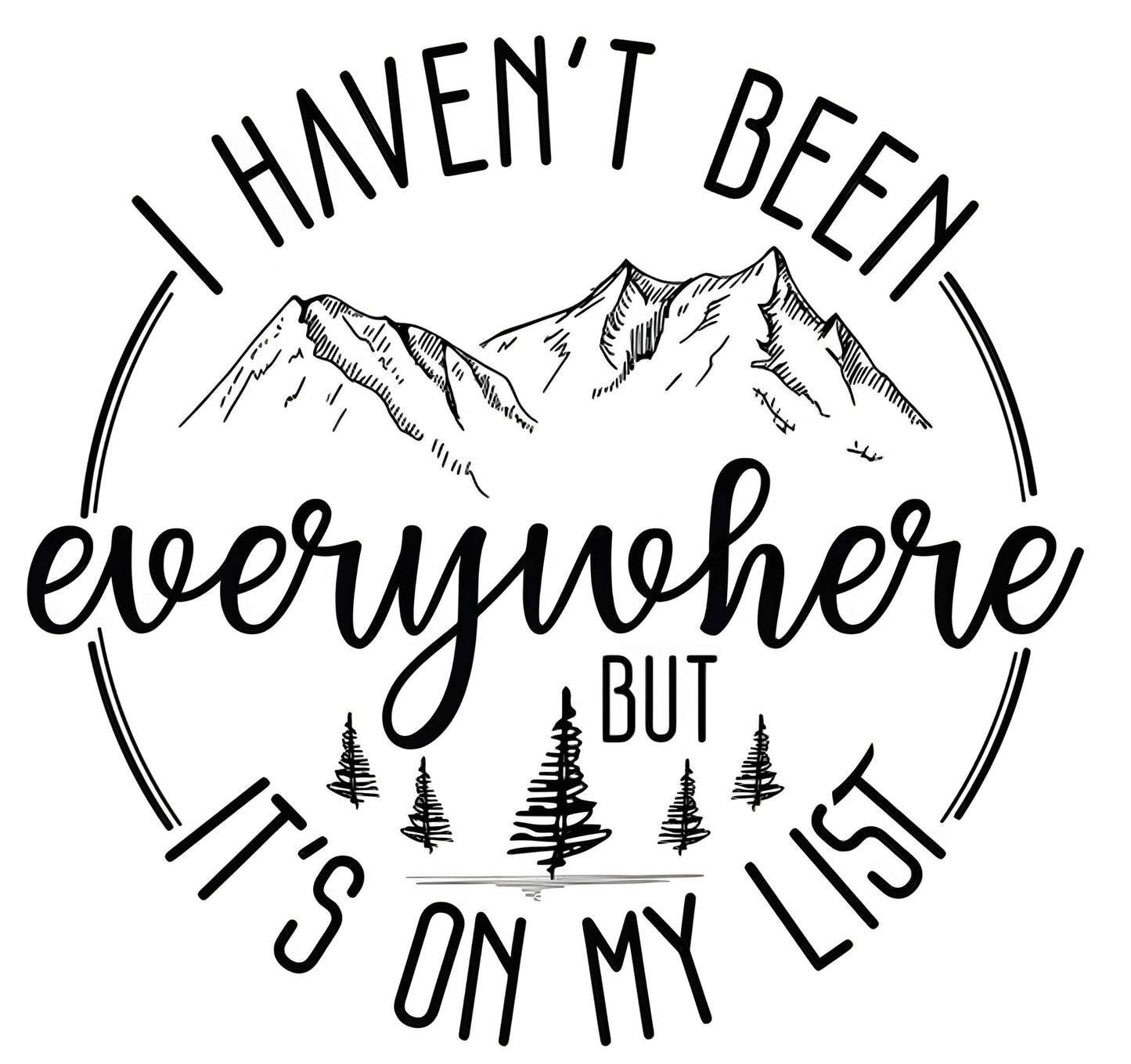 I Haven't Been Everywhere Classic Fit T-Shirt