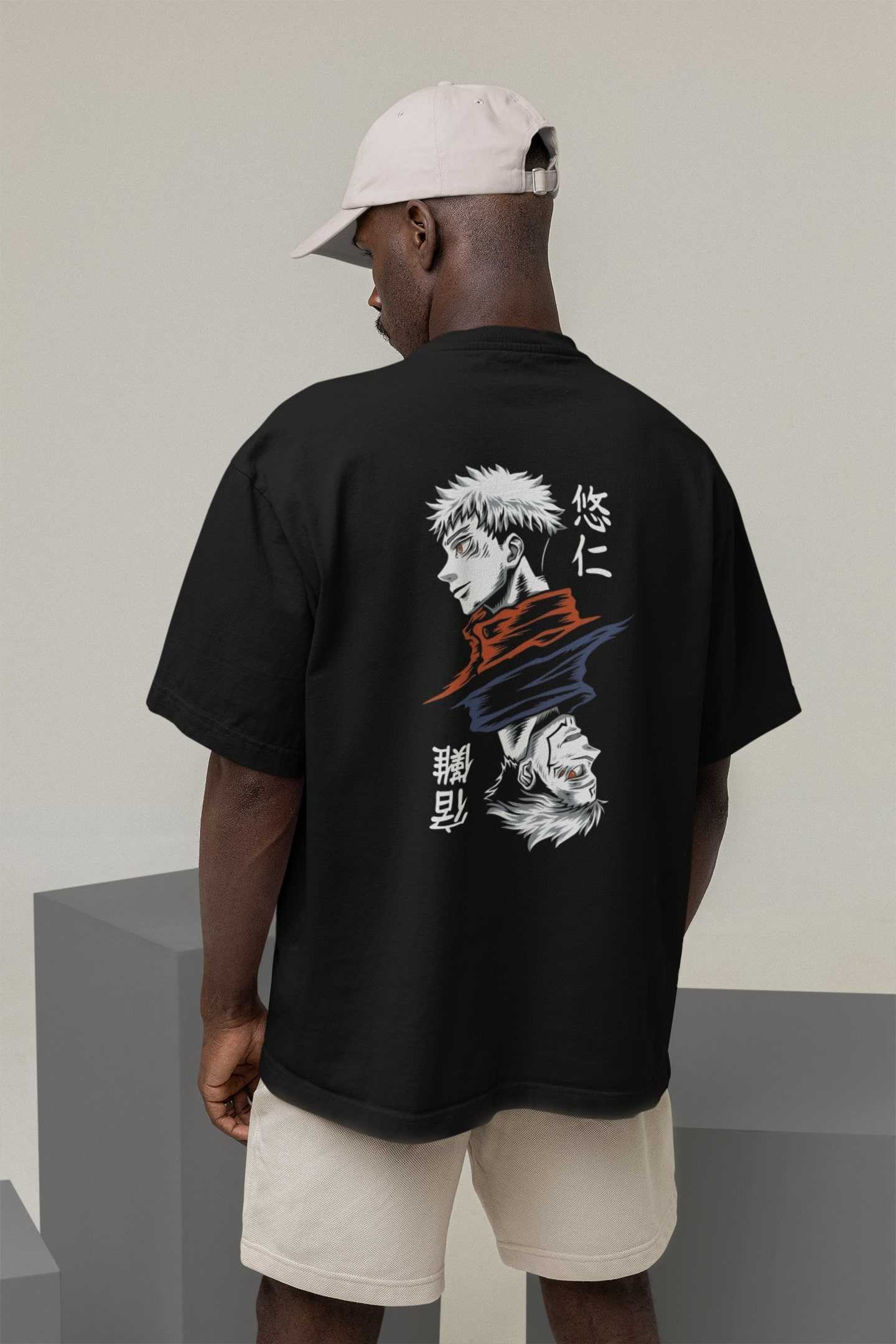 Itadori Yuji x Sukuna(Jujutsu Kaisen) Oversized T-Shirt