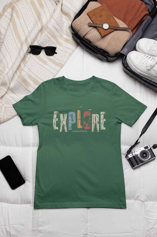 Explore The Great Adventure Classic Fit T-Shirt