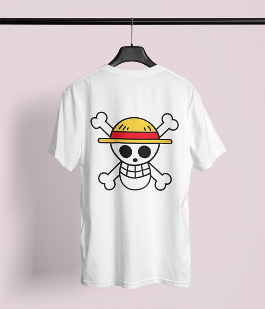 Straw Hat Crew Skull(One Piece) Oversized T-Shirt