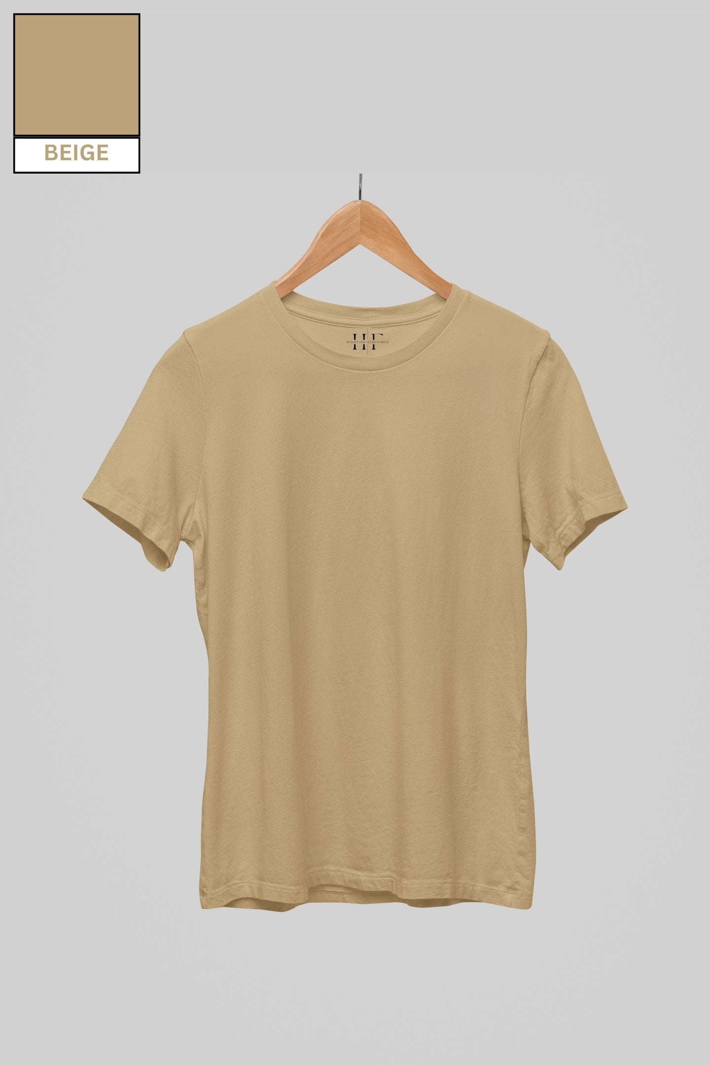 Unisex Plain Classic Fit T-Shirt
