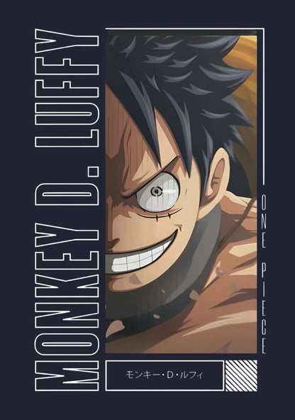 Monkey D. Luffy(One Piece) Oversized T-Shirt