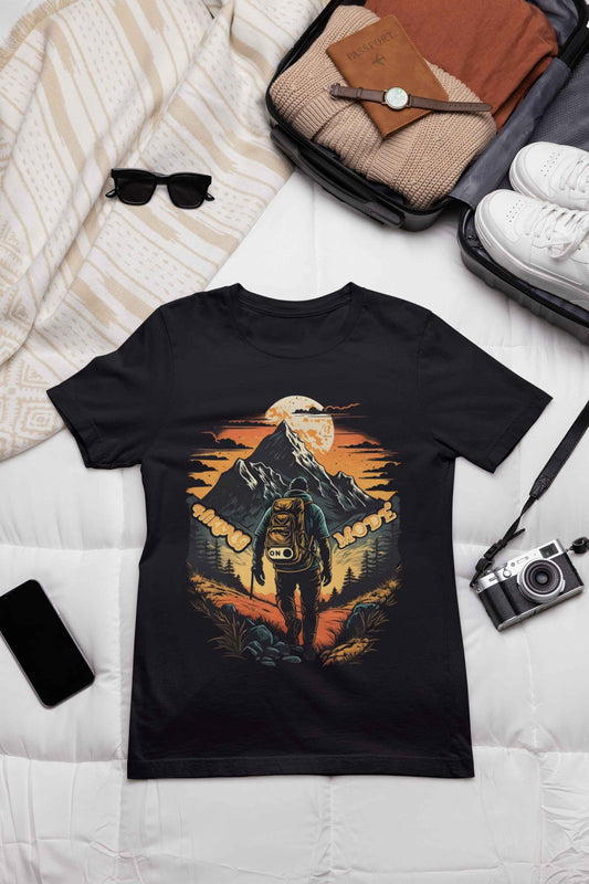 Hiking Mode ON Classic Fit T-Shirt